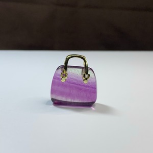 42.天然石とお出かけ☆フローライトカバン・バック