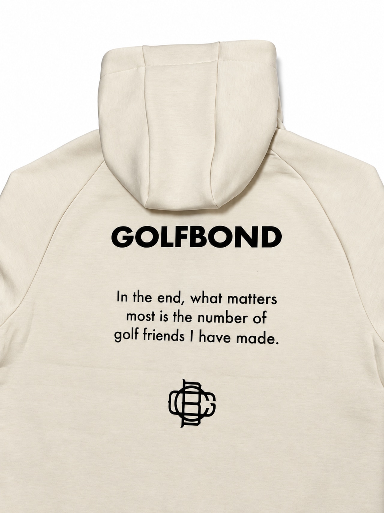 IN THE END  TECK ZIP HOODIE O.WHITE【PRE ORDER】