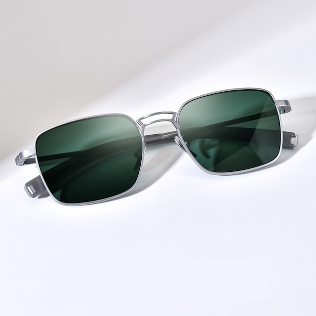 Titanium Square Sunglasses / チタン スクエア サングラス