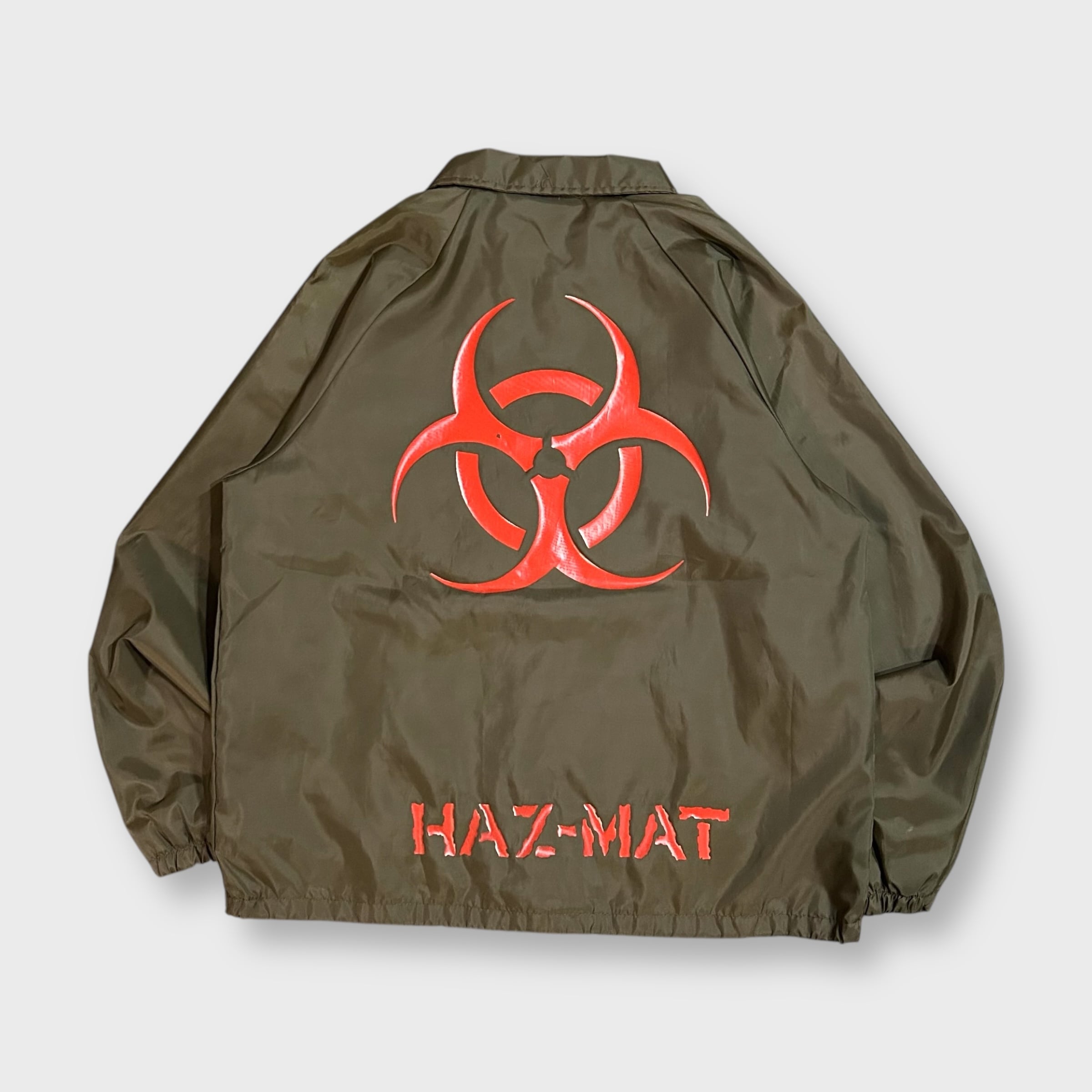 1990's haz-mat nylon coach jacket | CozyCrib
