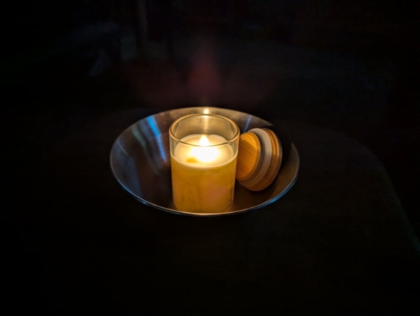 日本みつばち蜜蝋キャンドル S 150g | Qcompany