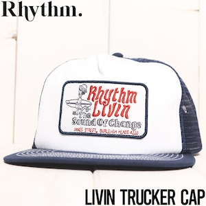 メッシュキャップ 帽子 Rhythm リズム LIVIN TRUCKER CAP 0723M-HW09