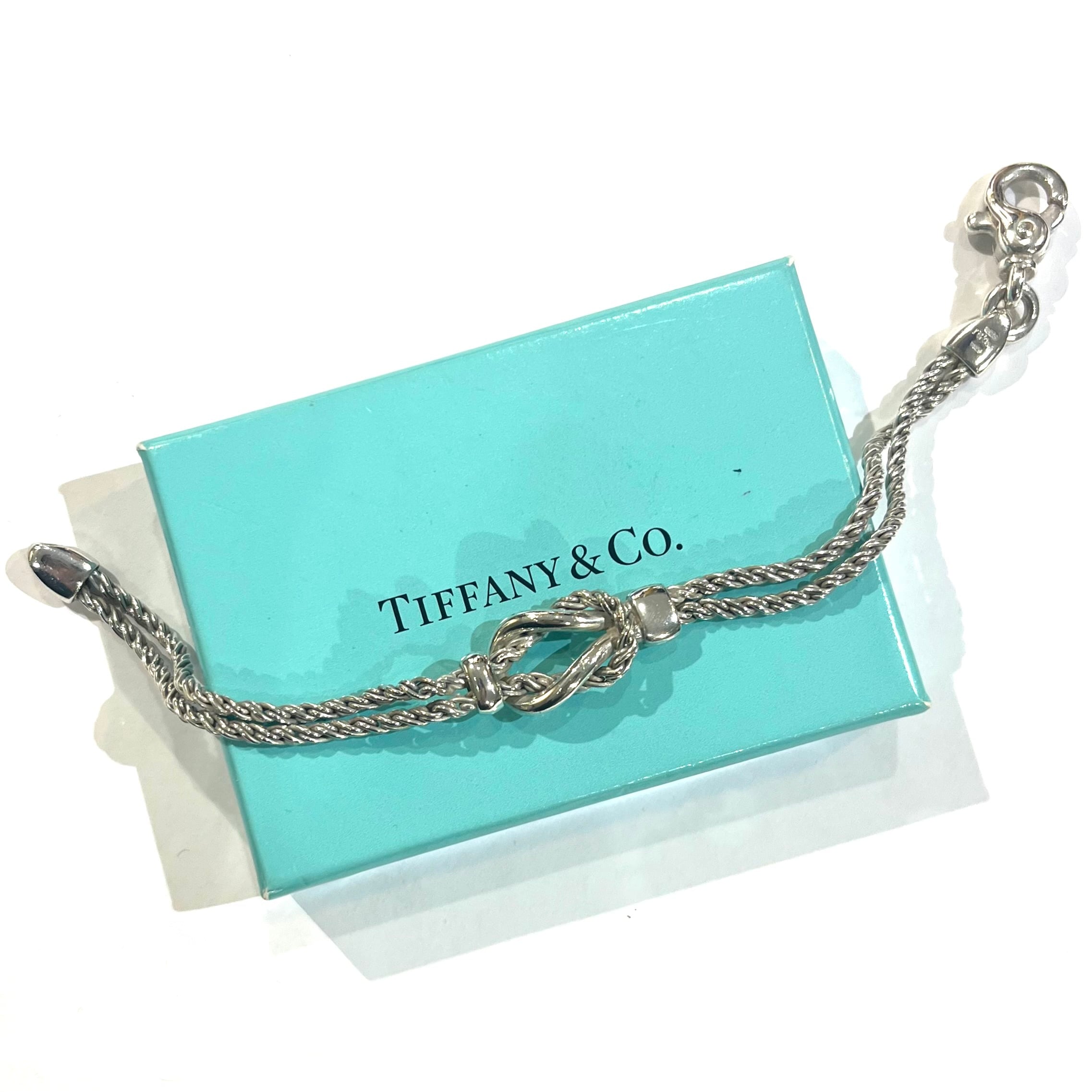 希少【TIFFANY&CO.】 2137 ティファニー アンドコーツイストノット