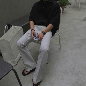 シンプルフレアレッグパンツ　MT0080120