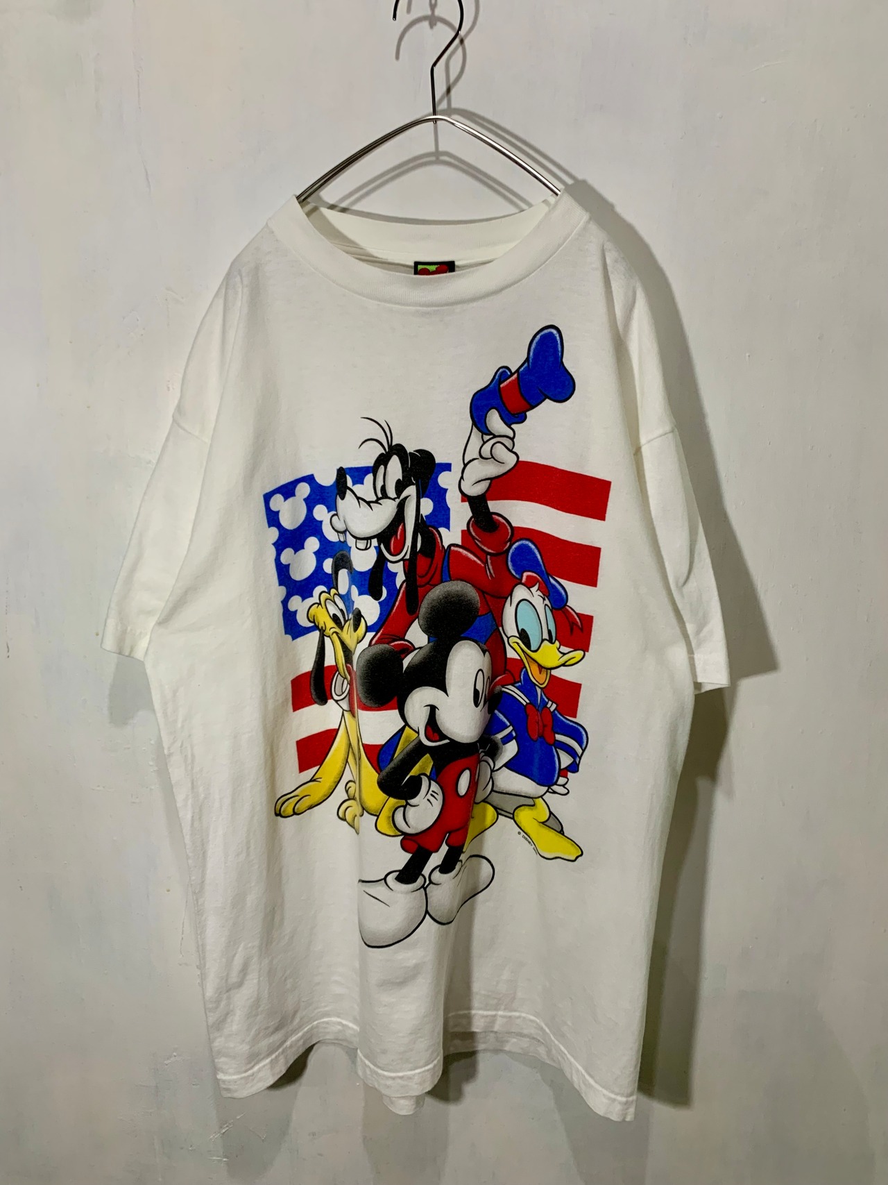 90's Mickey Unlimited Disney Print T-Shirt Made in USA【ONE SIZE】