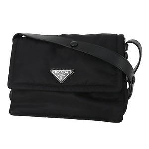 Unused PRADA プラダ ショルダーバッグ スモール パデッド Re-Nylon ブラック 1BD313_RDLN_F0002 未使用品