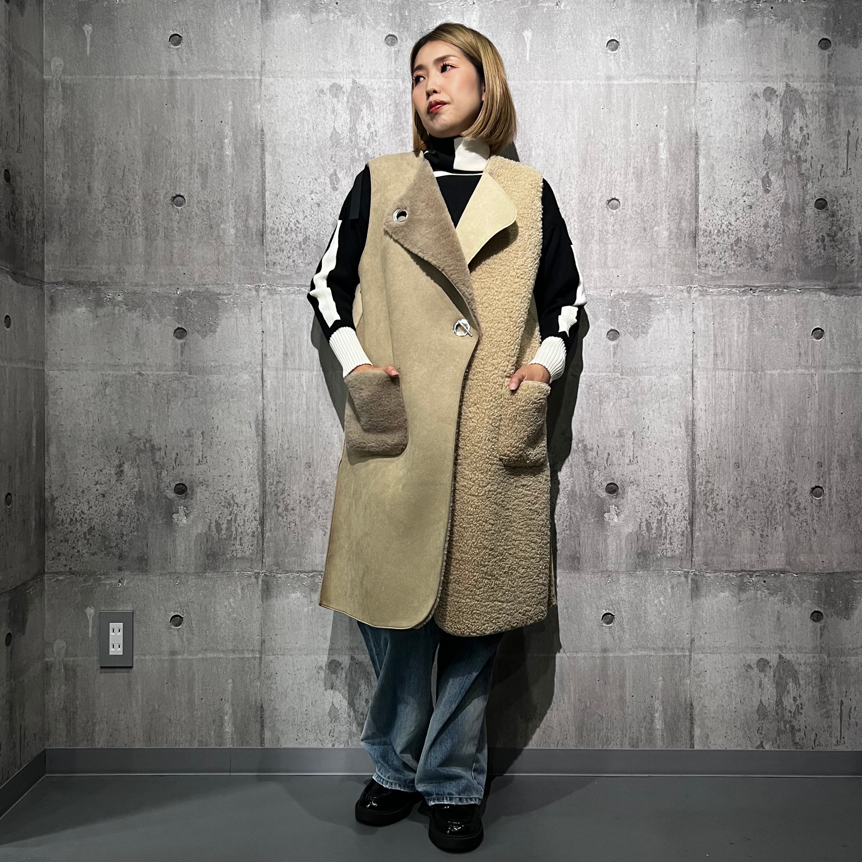 2TEXスエードムートン バーボタンジレ | SLOVNENYA スロヴネンヤ