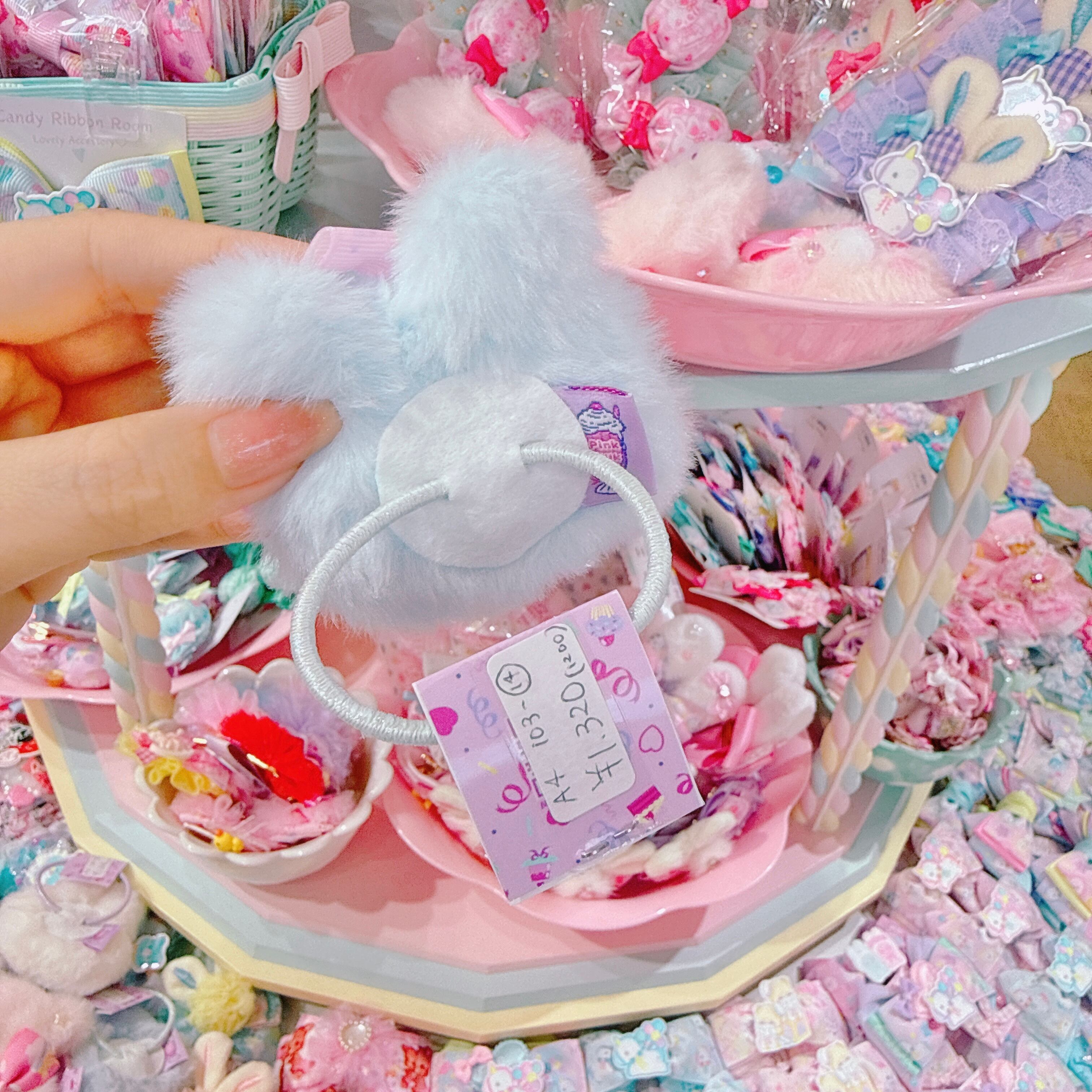 【A4】103-14くまっころヘアゴム