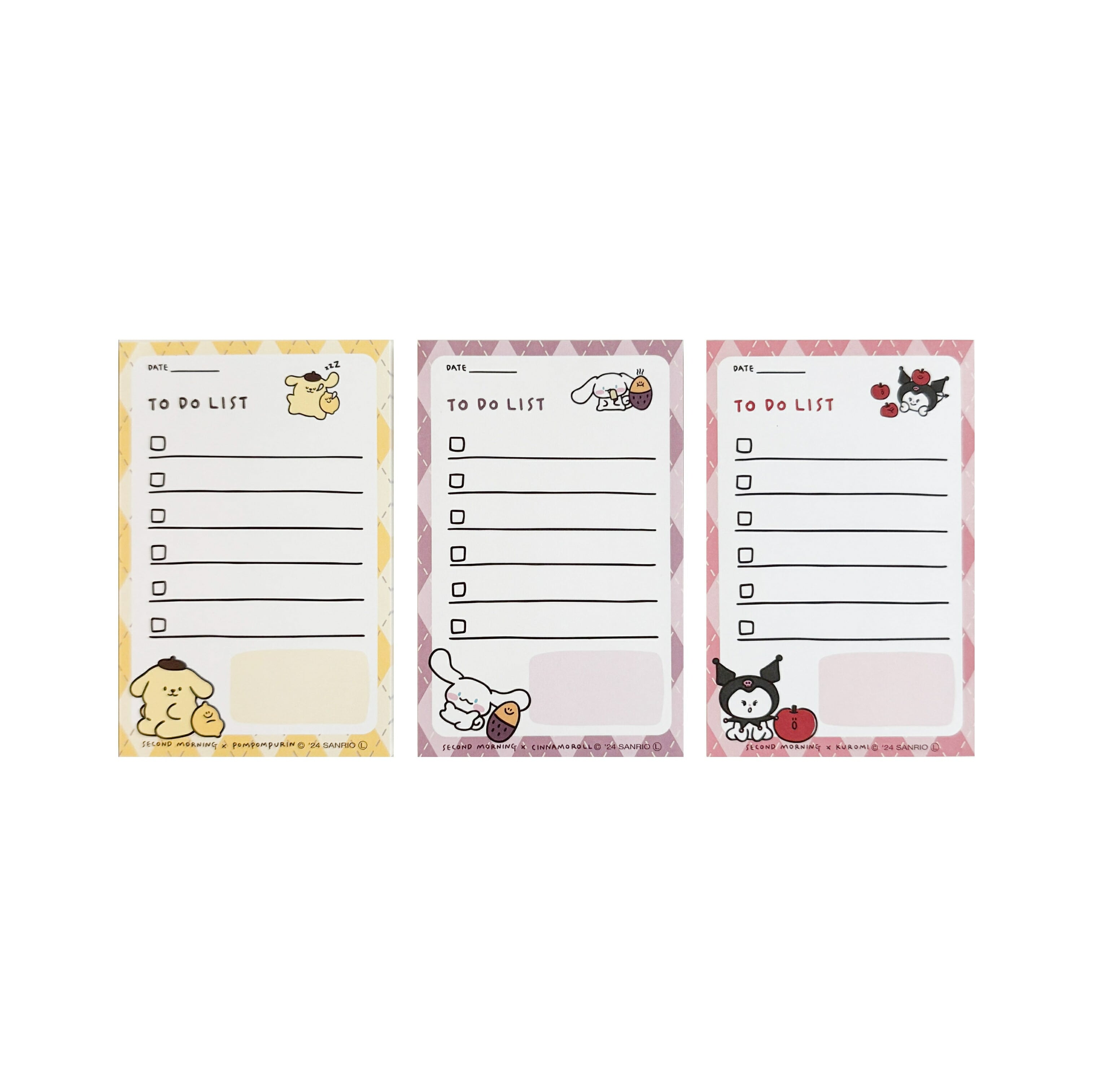 second morning × sanrio characters] TO DO リスト（全3種） | moim