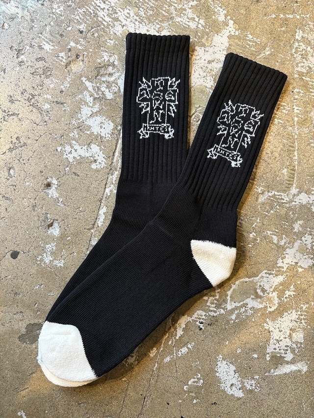 DOG TOWN / HI SOCKS / ハイソックス / GONZ CROSS LOGO / クロスロゴ / DTS-003