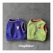 【取寄】Tiny Hiker キノコ メロベスト|冬服|韓国子供服