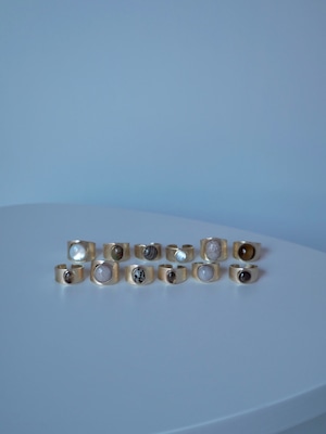 WIDE STONE RING