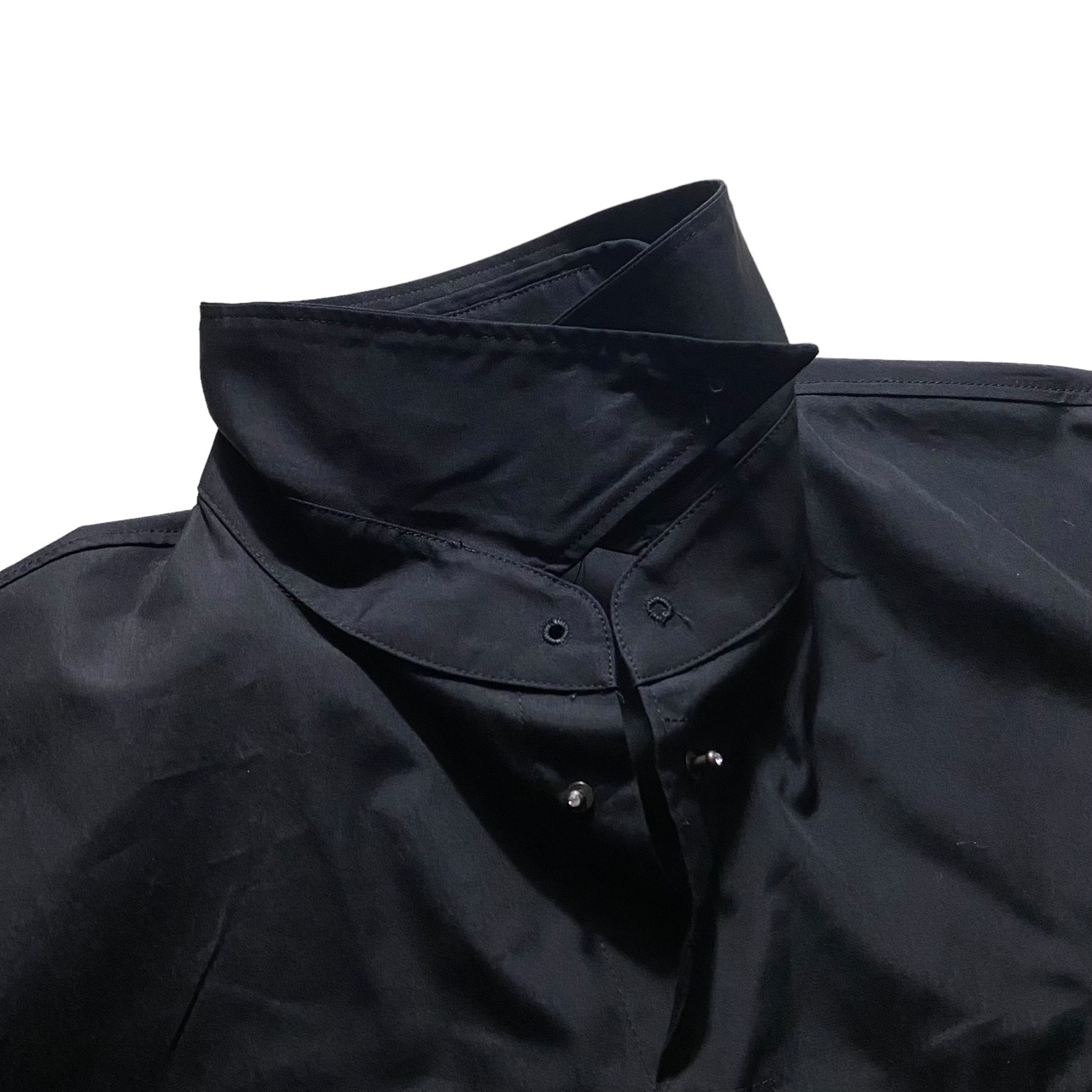 JEAN PAUL GAULTIER HOMME black cotton shirt