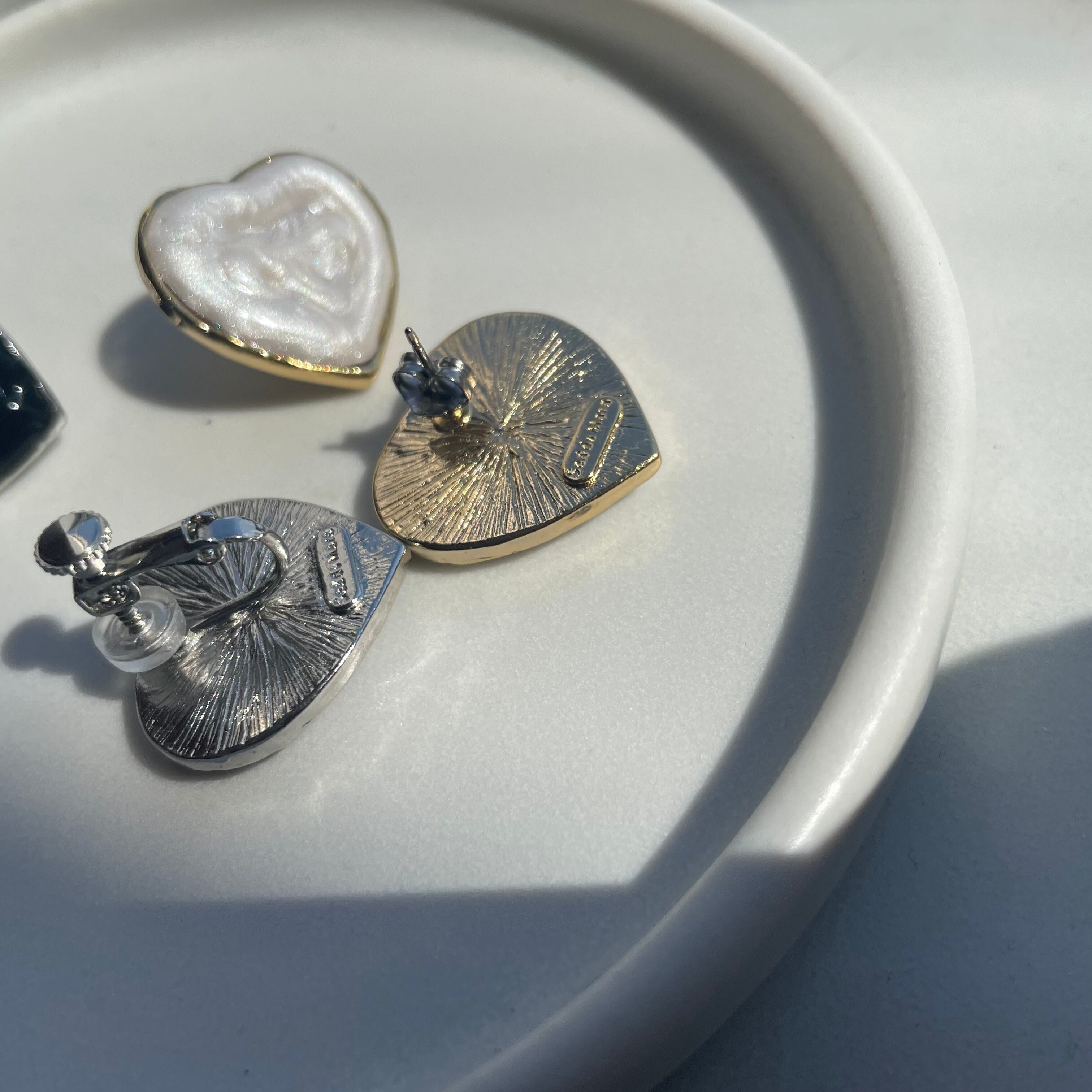 Sea'ds mara 】Heart epo earring & pierce | valance 福井