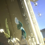 大聖堂の鐘 - 3WAY Long 86 - Morning Silver / Light Healing Crystal Suncatcher