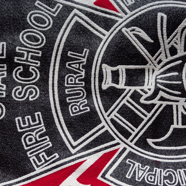 "TENNESSEE STATE FIRE SCHOOL" '80s vintage Champion body sweat