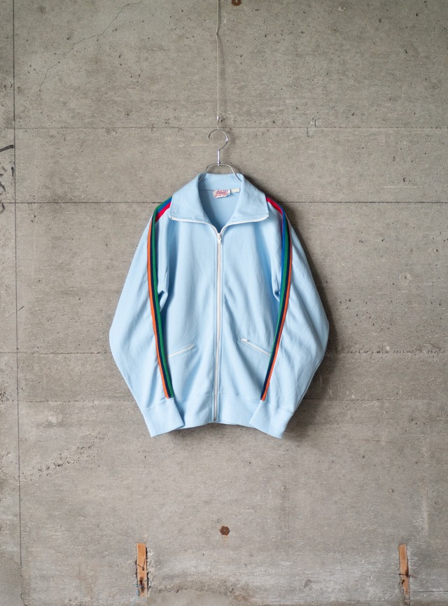"SPORTS IN MOTION" 1970s Track jersey top