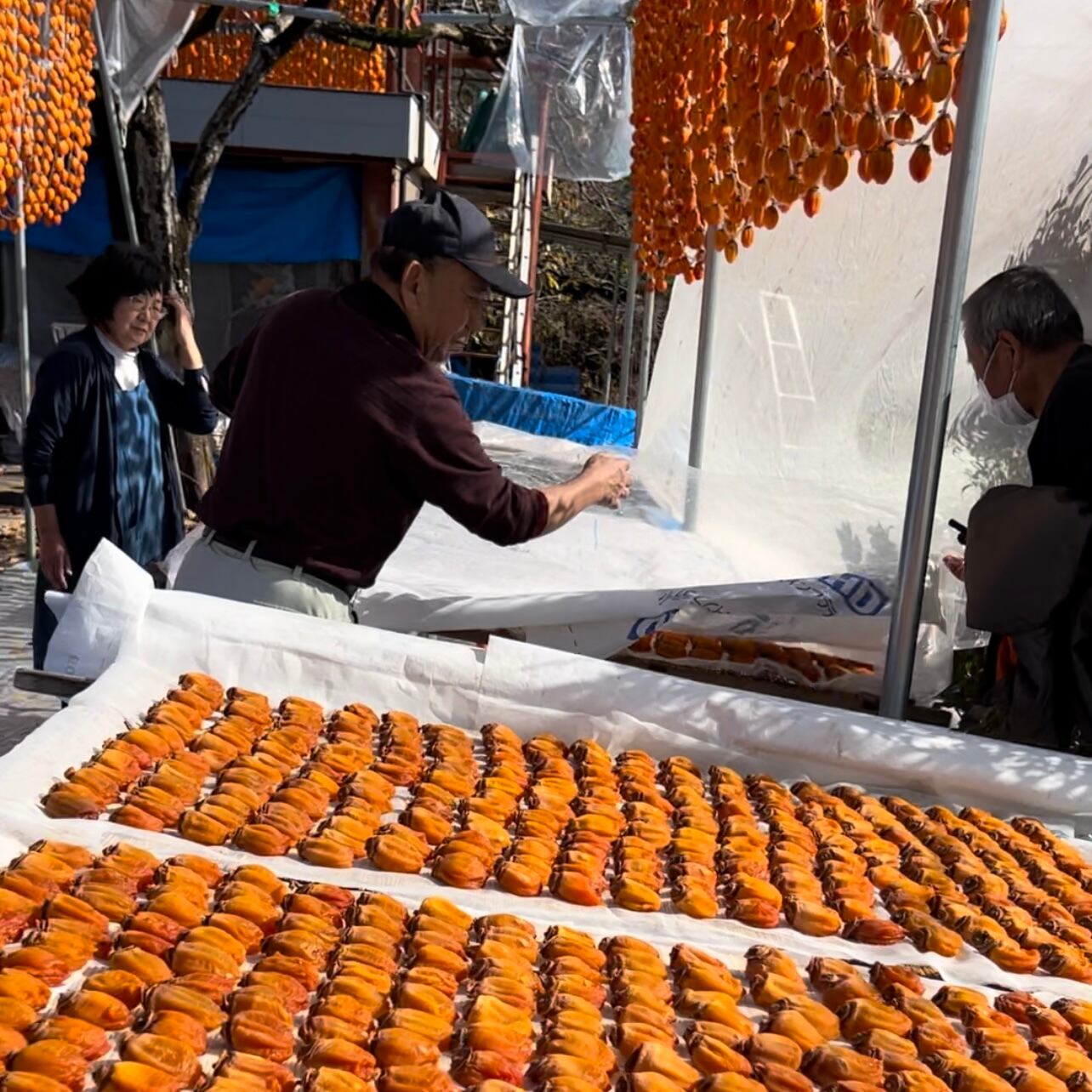 60g（9個入り）枯露（ころ）柿！発祥の地、甲州市塩山松里地区より