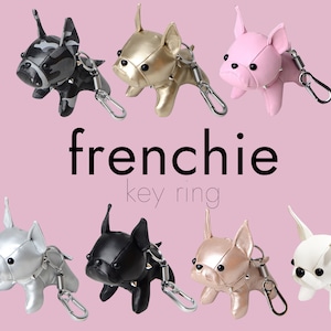 frenchie key ring