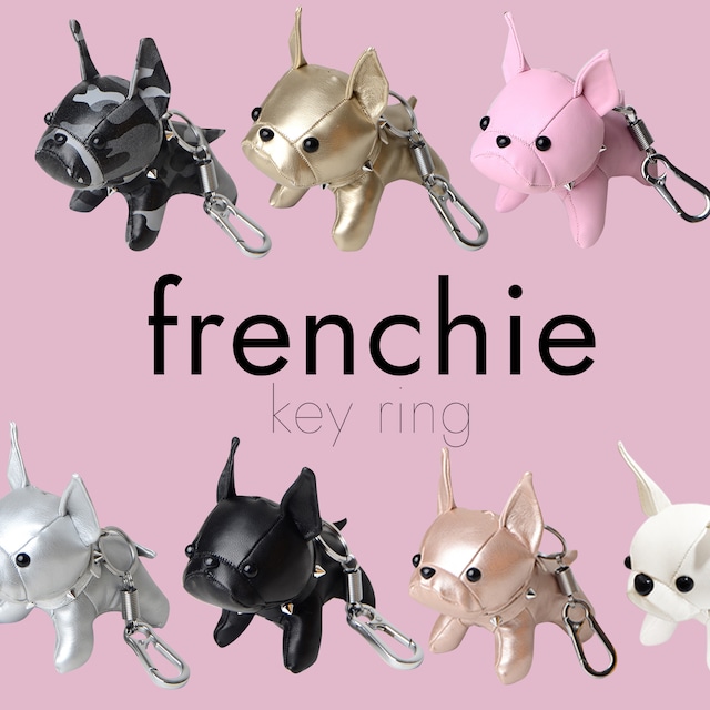 frenchie key ring