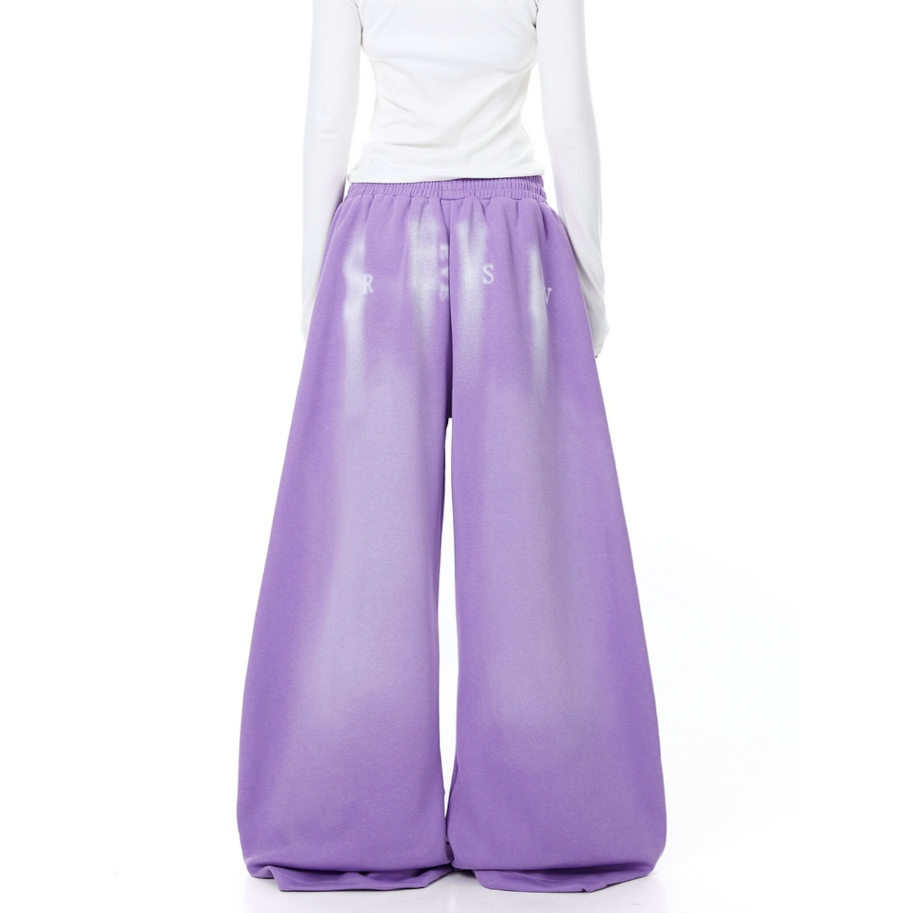 ストリート 汚れ加工 スウェットパンツ P381