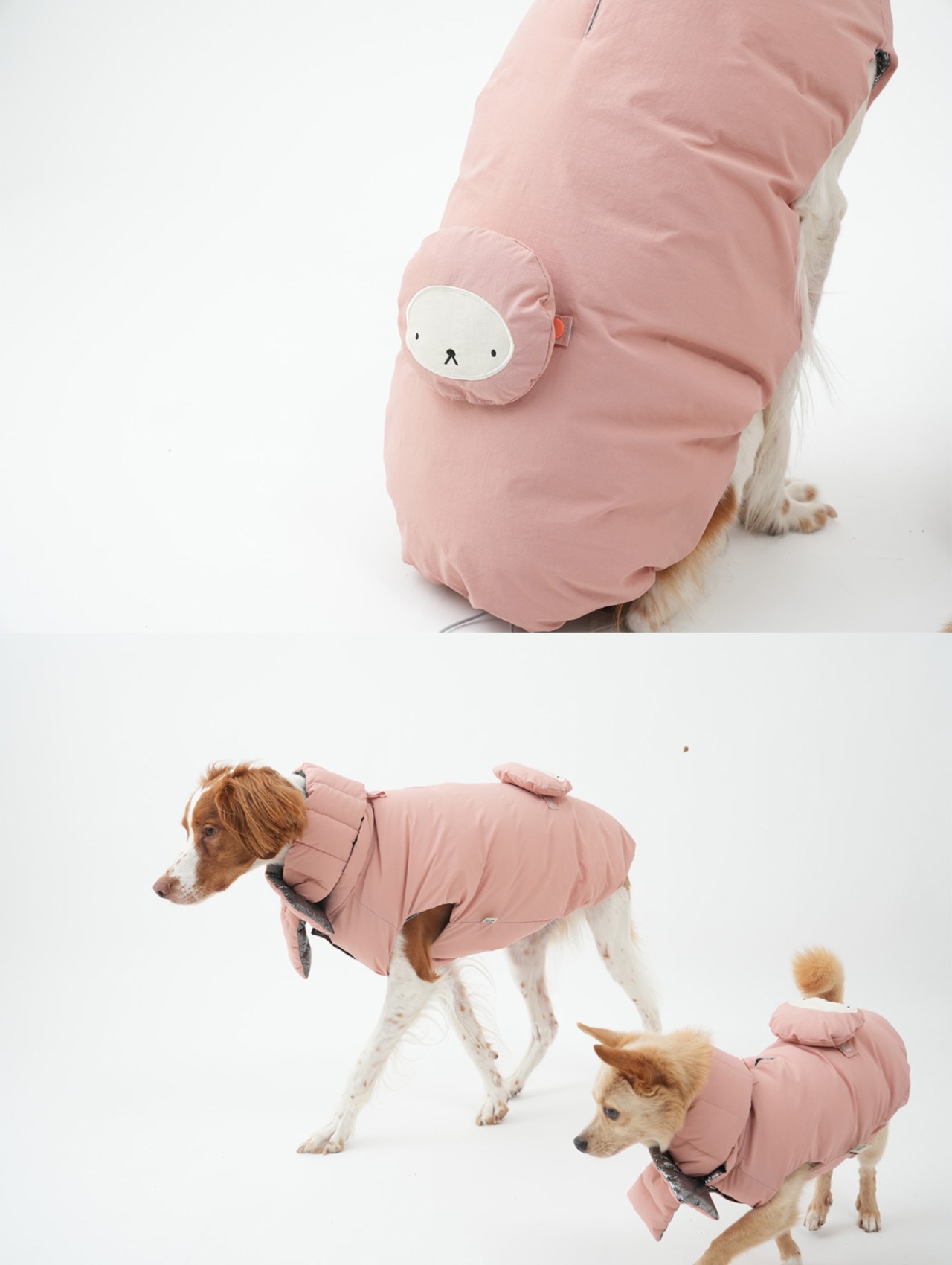 【PUPPYGALLERY公式】オッターマフラーヒートアップパディング【Pink】