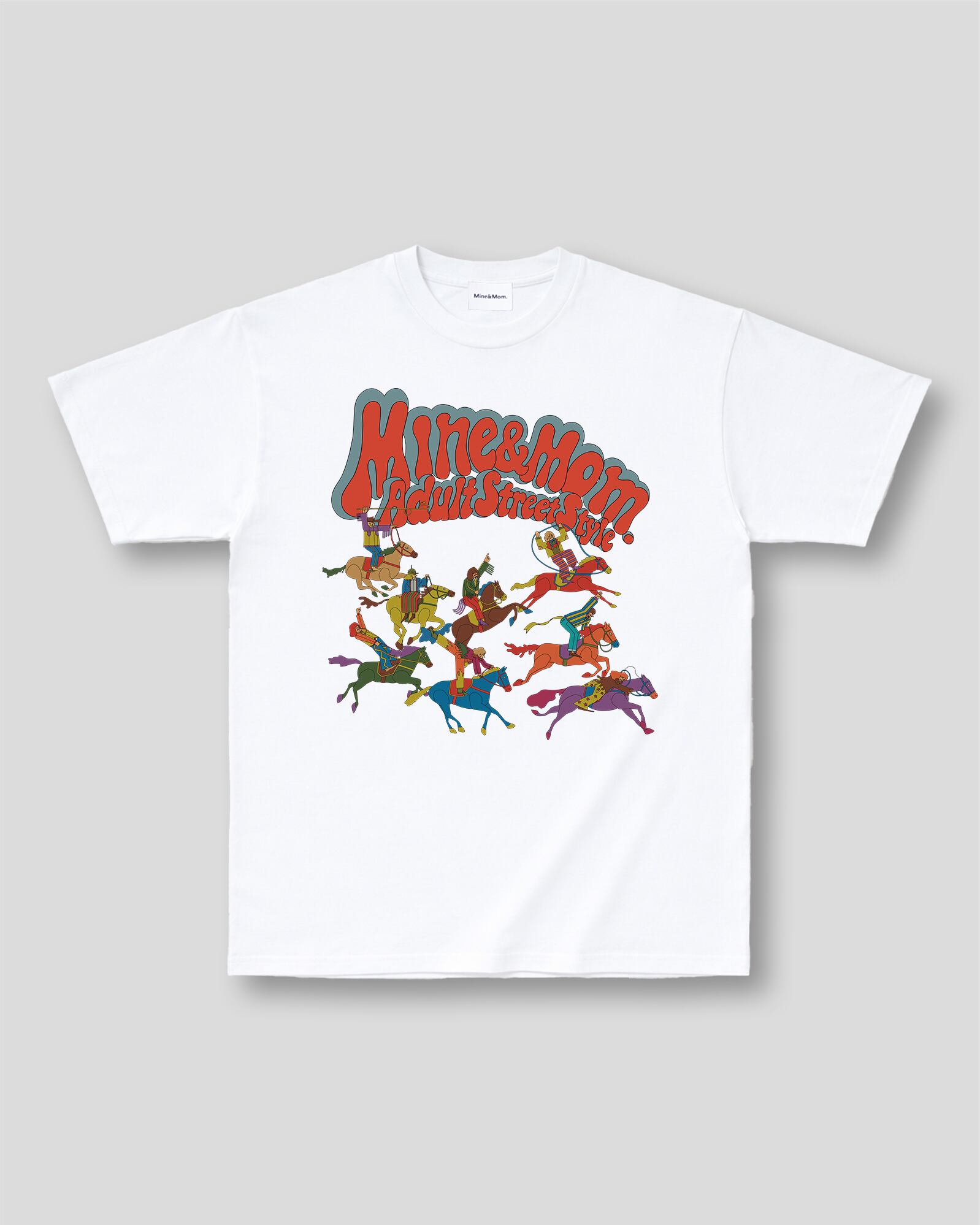 LP MM HORSE RACING S/S TEE WHITE