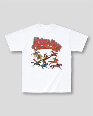 LP MM HORSE RACING S/S TEE WHITE