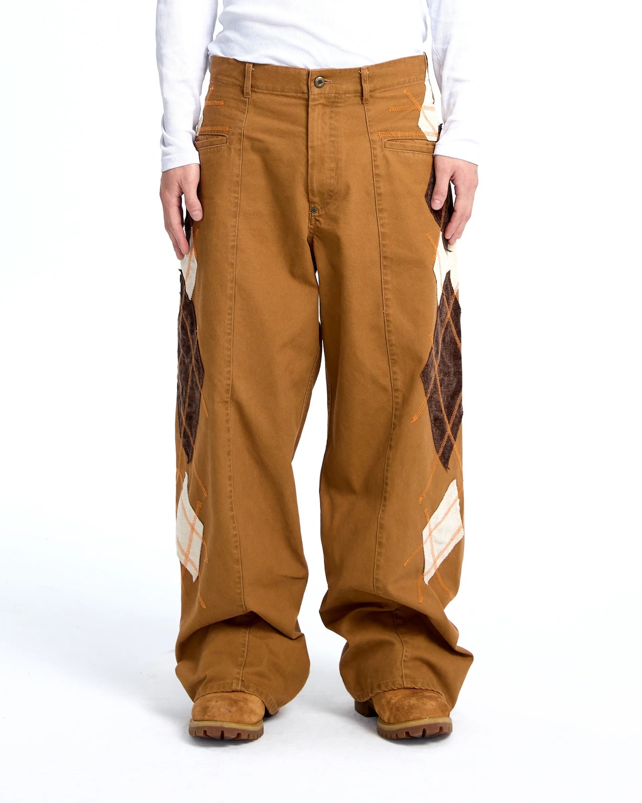 PLATEAU STUDIO / Diamond patch pants Regular price