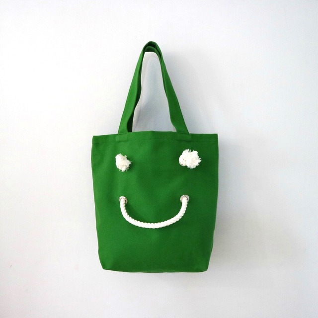 SMILE TOTE - Ｓ - GREEN