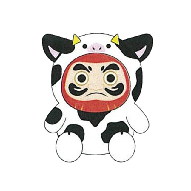 DALULUぬいぐるみキーチェーン ウシ(9813218)