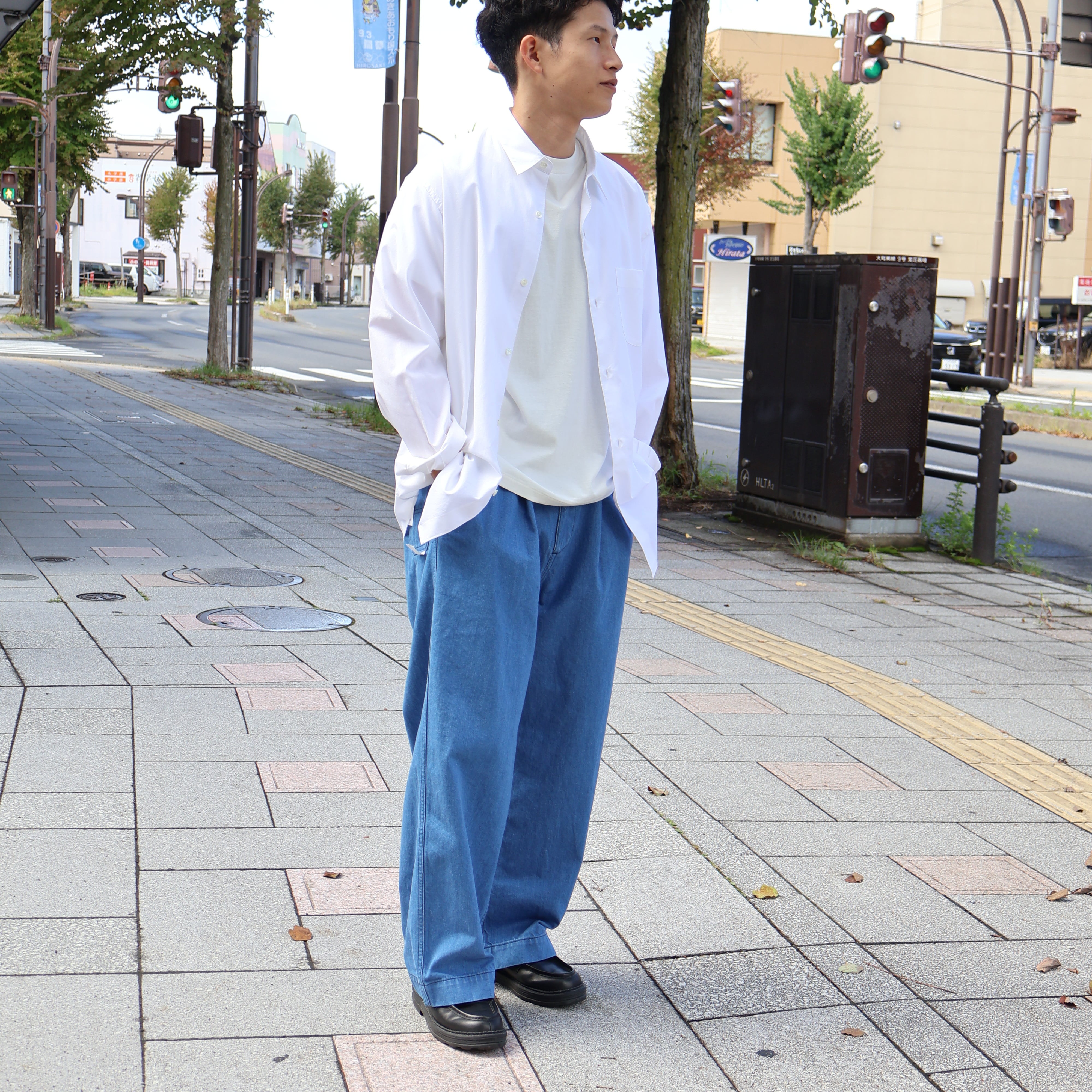 Gurank " Denim work pants ( Indigo )"