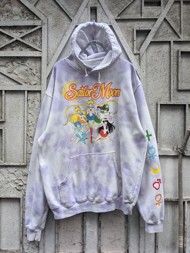 "美少女戦士セーラームーン" tie-dye hoodie