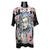 【MARILYN MONROE】マリリン・モンロー モスキートヘッド"MARILYN & JFK MULTI PRINT" 90's Vintage Tシャツ