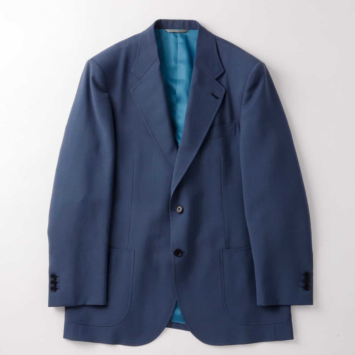 新品】MINTENS 50s Vintage JAPAN wool mohair Fabric single navy