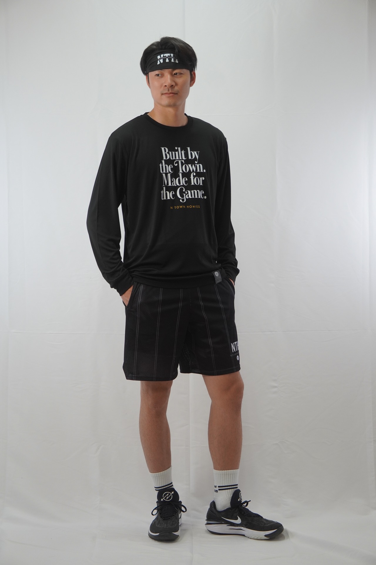 TOWN BUILT L/S TEE color Black - 9