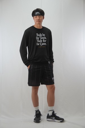 TOWN BUILT L/S TEE color Black