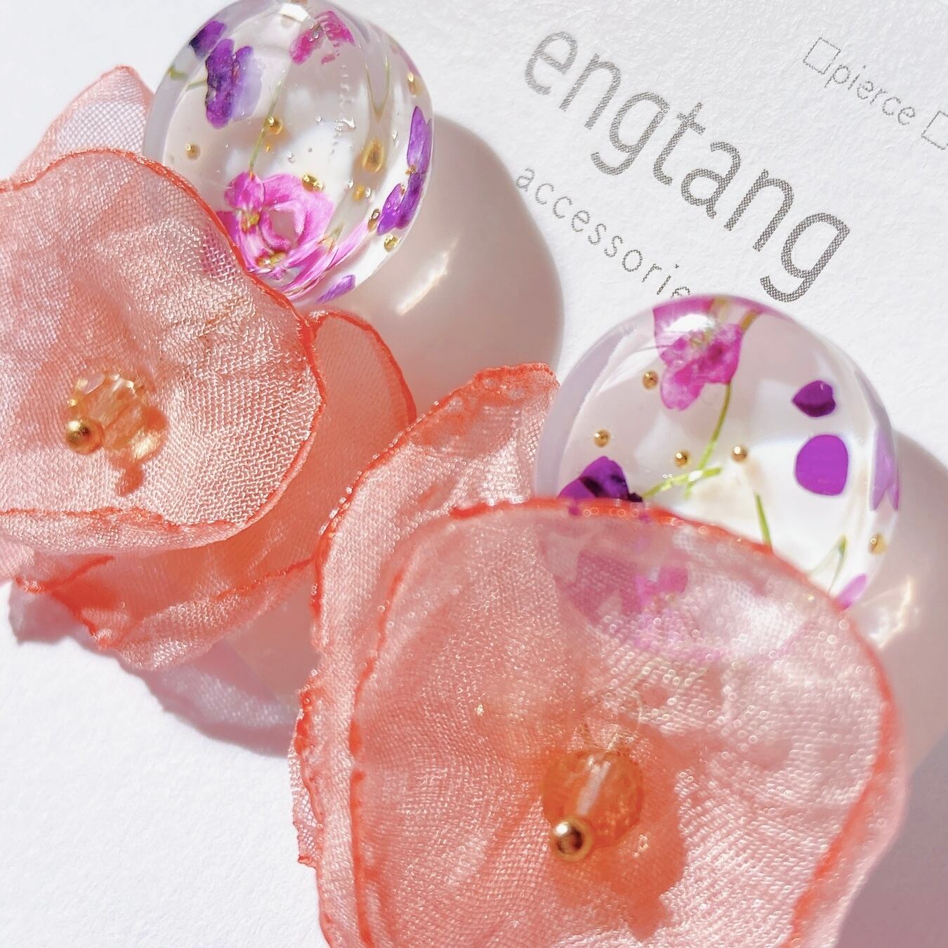 candy  ( alyssum )  ピアス / イヤリング