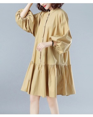 ティアードシャツチュニック　AJ22263-6809