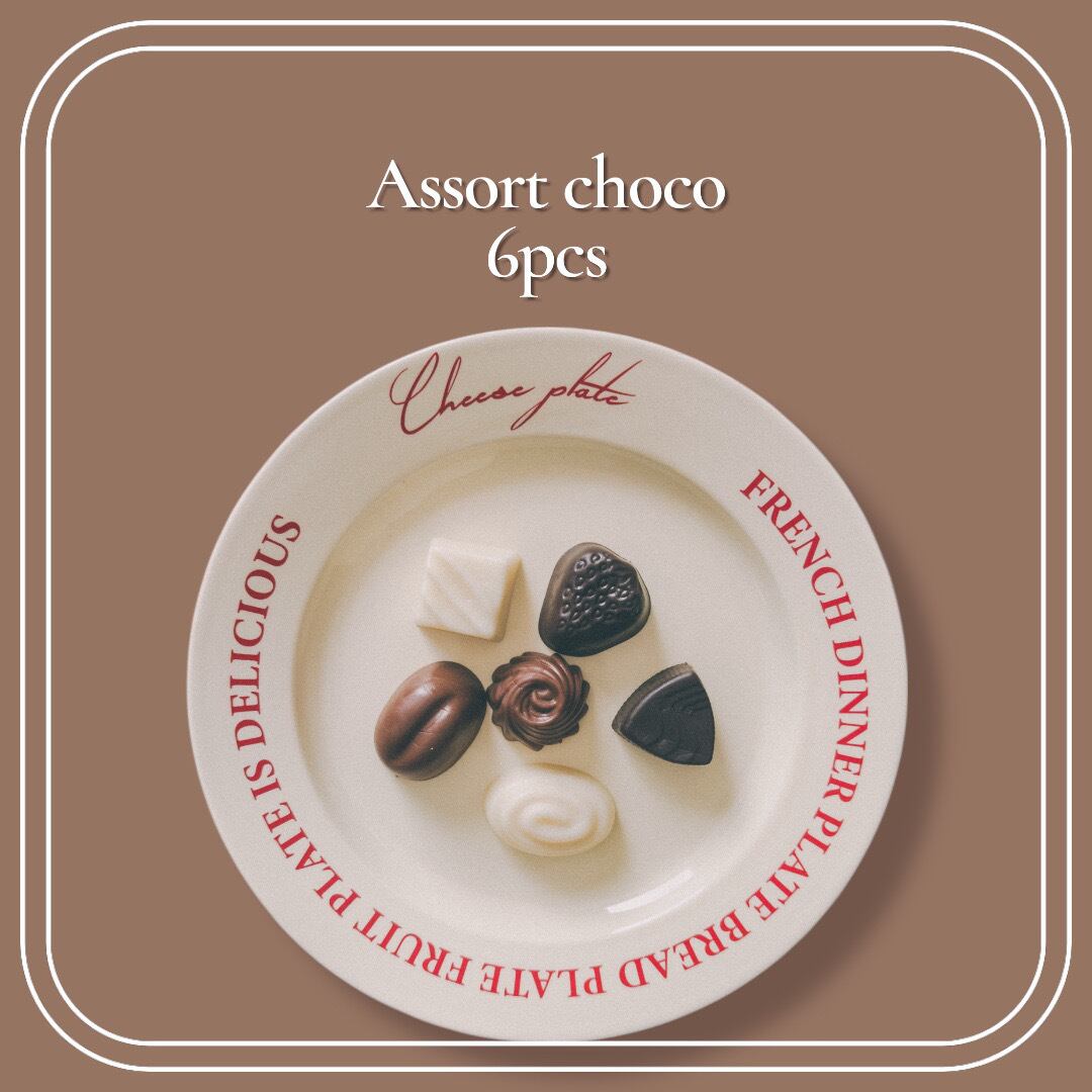 即納” fake assort chocolate [6pcs set]: フェイク クリスマス