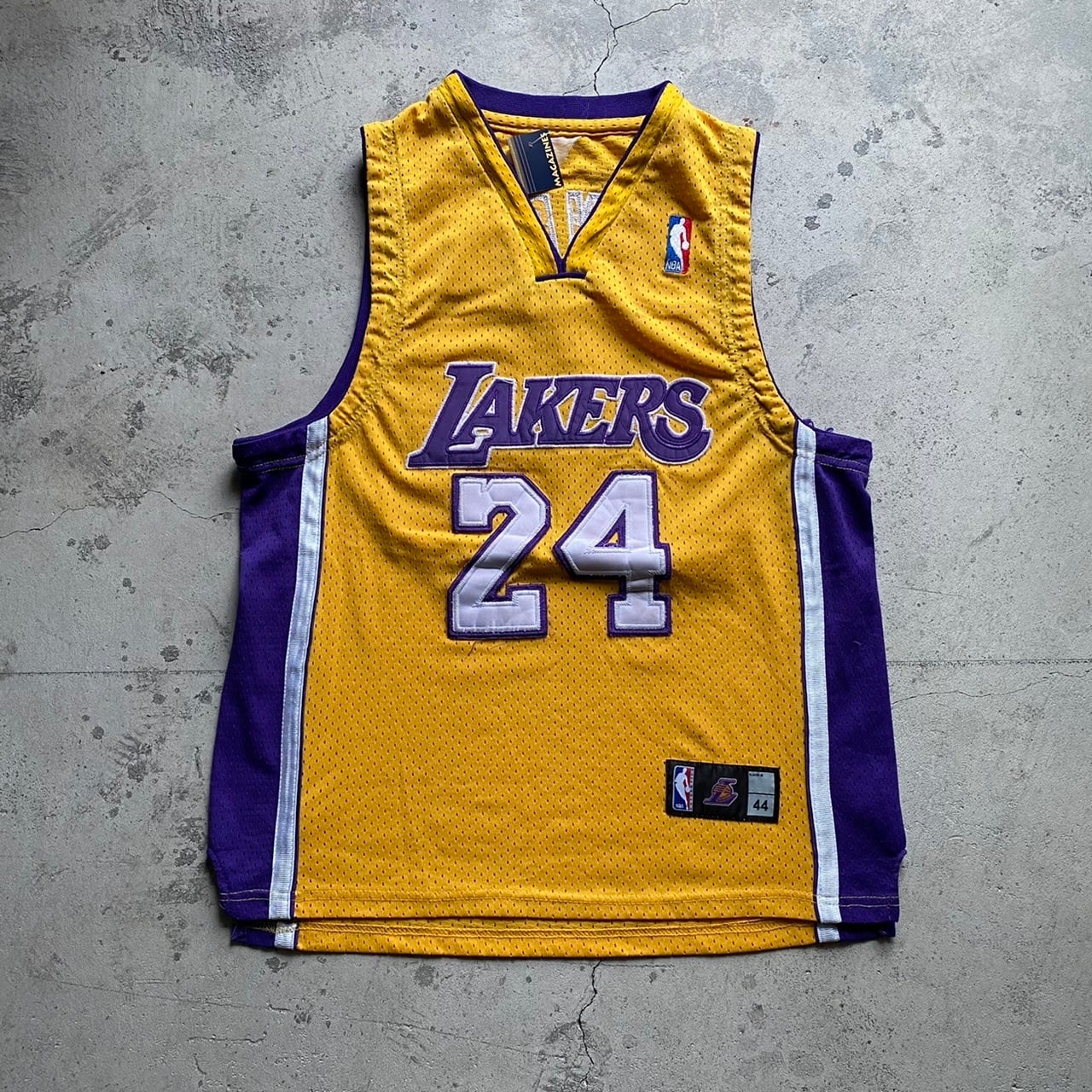 used 古着　NBA LAKERS コービー・ブライアント BRYANT #24 ロサンゼルス・レイカーズ ユニフォーム　バスケ ゲームシャツ |  magazines webshop powered by BASE