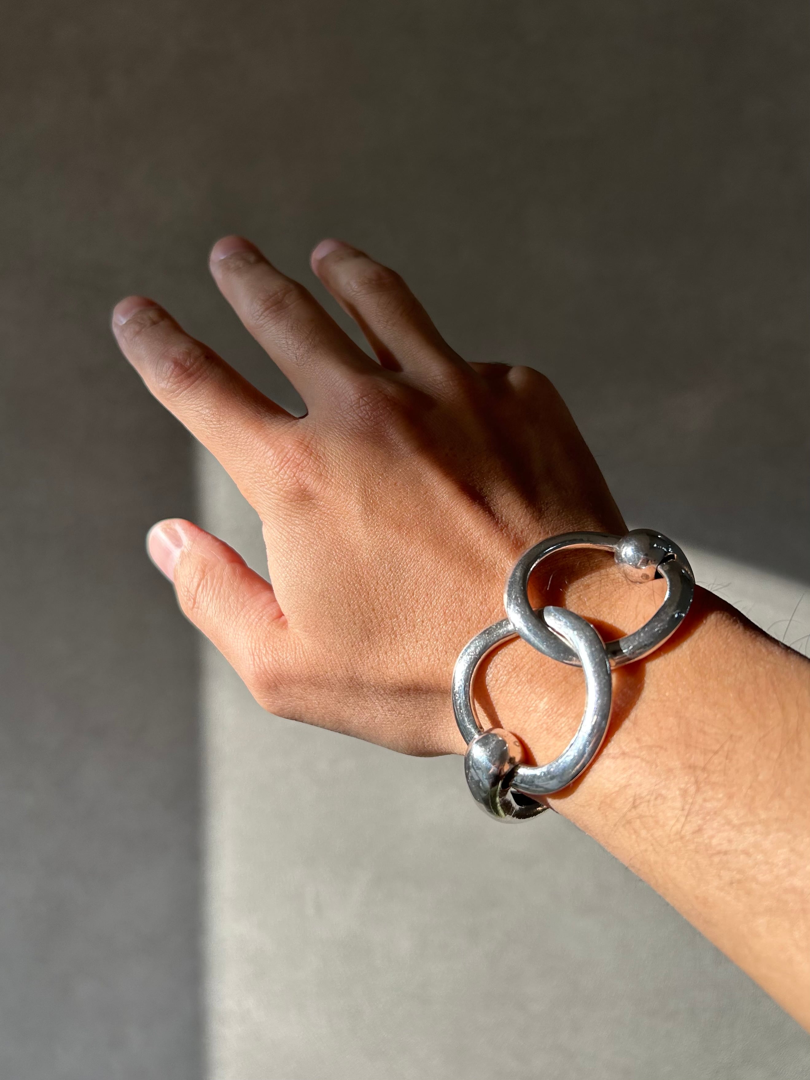 Gaëtan de Percin 70s Double Loop Bracelet/France | POED VINTAGE