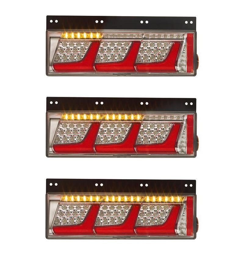 小糸　LED　リアコンビネーションランプ　3連　シーケンシャルターン仕様（右）