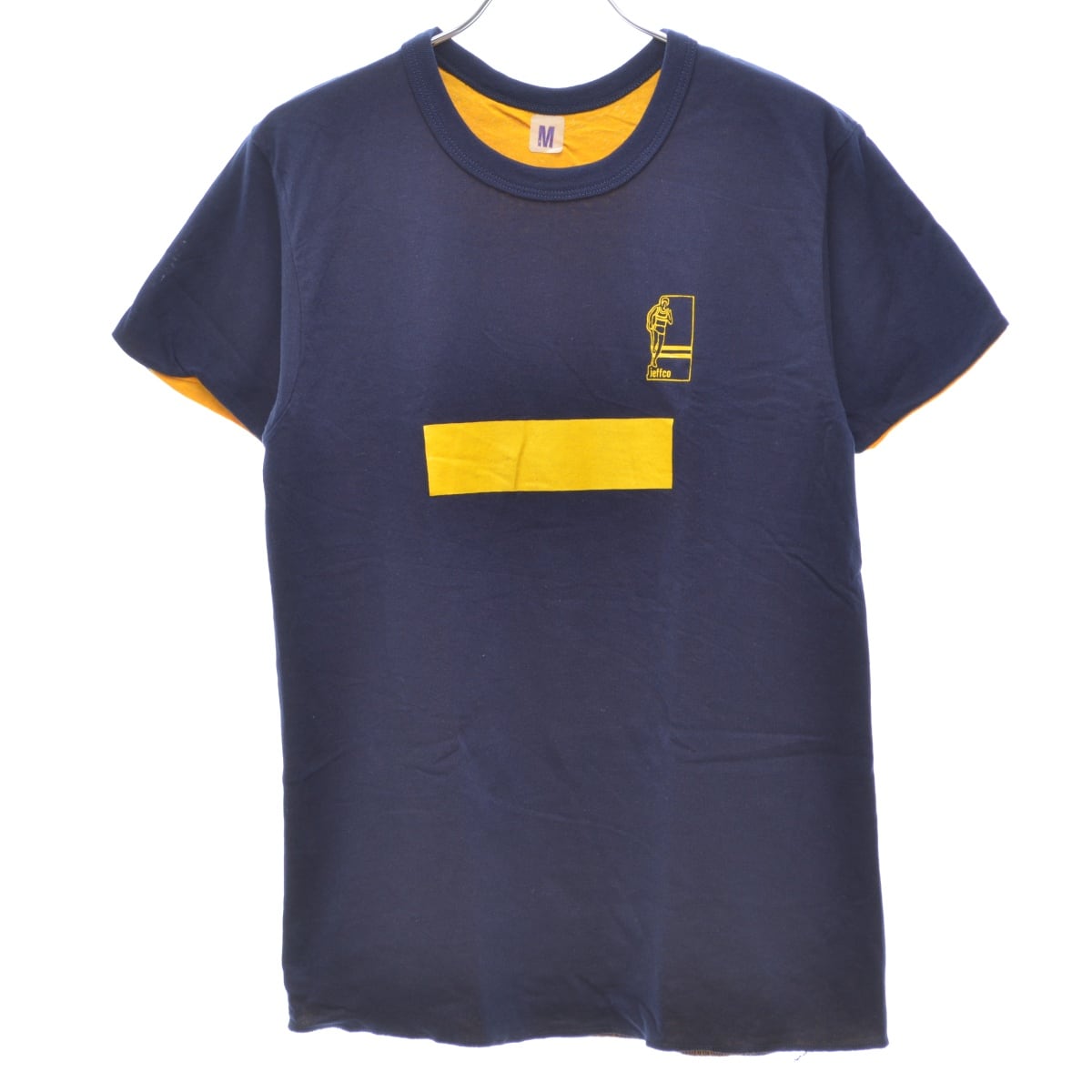 23SS メゾン マルジェラ Tシャツ ヴィンテージ 風 ロゴ 新品ブルーS
