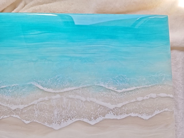 349.オーシャンレジンアート M8パネル