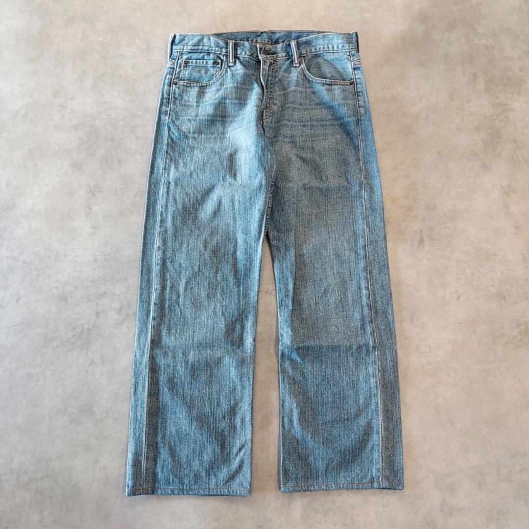 リーバイス569 Levis W32 ブルーデニム 青 ヒゲ 古着 15485 リーバイス569 Levis W32 ブルーデニム 青 ヒゲ 古着 15485 | fuufu