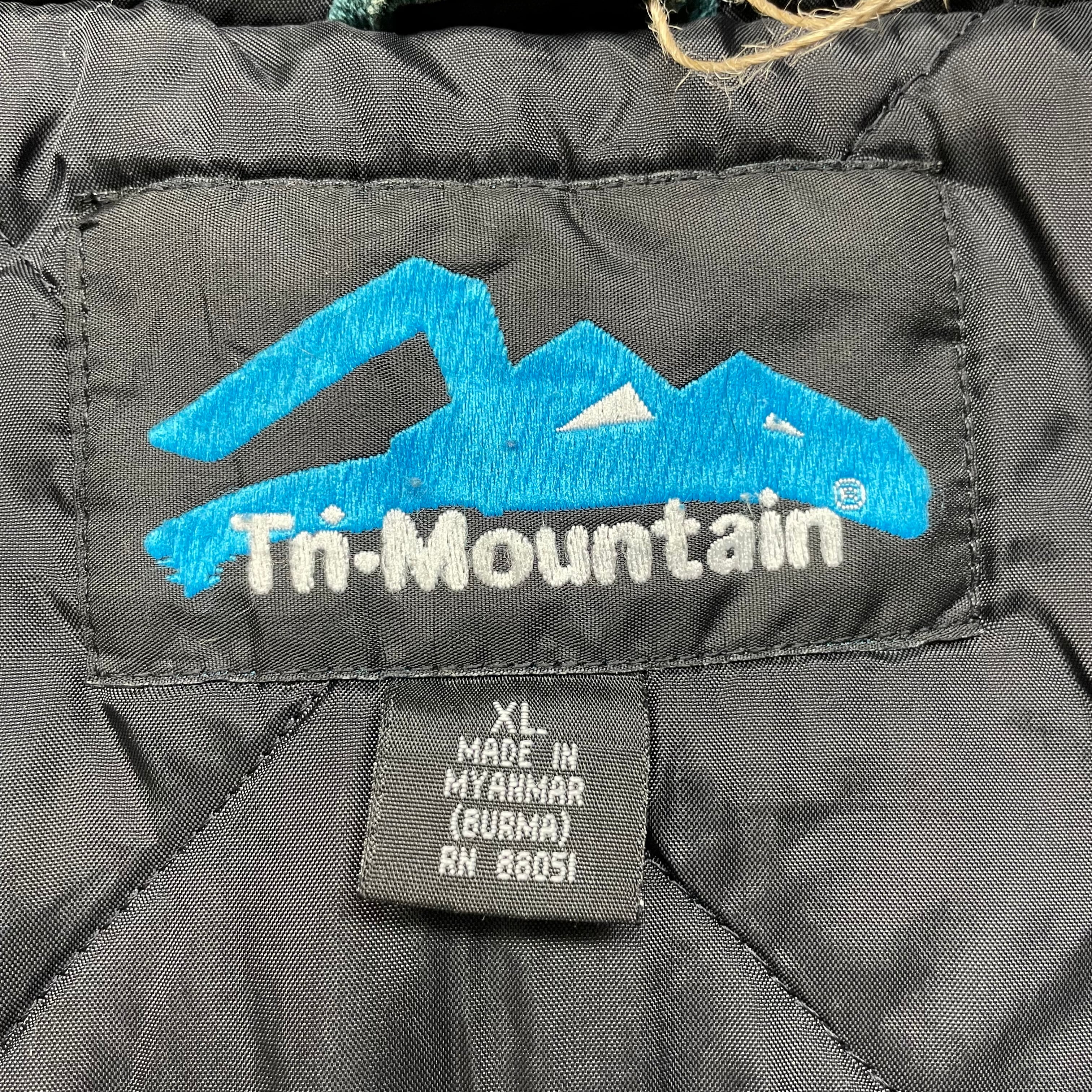 XL》 Tri-Mountain トリマウンテン ダックジャケット 刺繍 企業ロゴ
