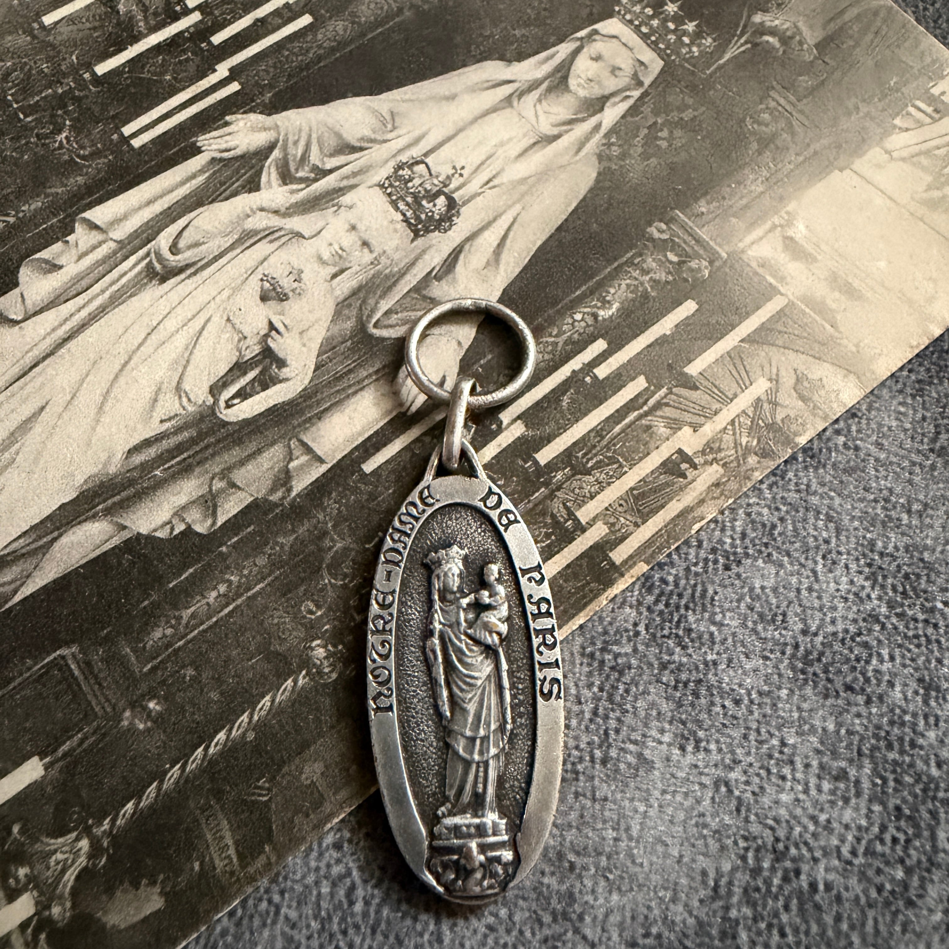 ルルドのマリア | Antique medaille Mary