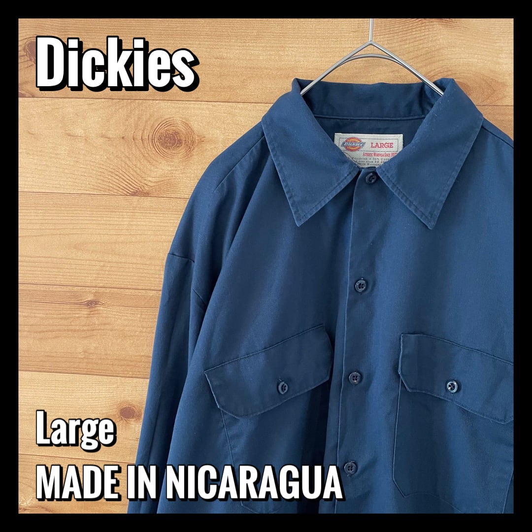 80’s Dickies ワークシャツ