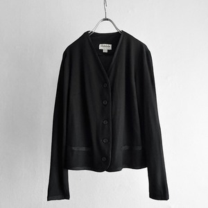 60s Black Trim Button Cardigan